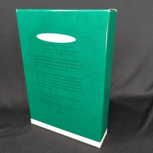 Hallmark Nutcracker Ballet Display Stage Clara Ornament Ballerina Mini Vintage - Picture 12 of 12